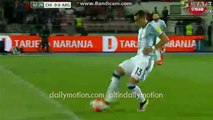 Matías Fernández Injured Leg - Chile vs Argentina - WC Qualification - 25.03.2016