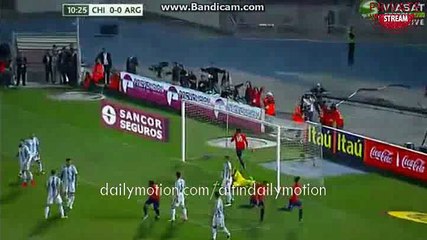 Felipe Gutierrez Amazing Goal HD - Chile 1-0 Argentina - WC Qualification - 25.03.2016