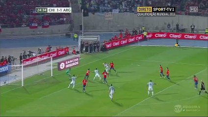 Gabriel Mercado Goal - Chile 1 - 2 Argentina 25.03.2016 - Video Dailymotion