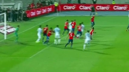 Gabriel Mercado Fantastic Goal Chile	1 - 2	Argentina 2016 HD