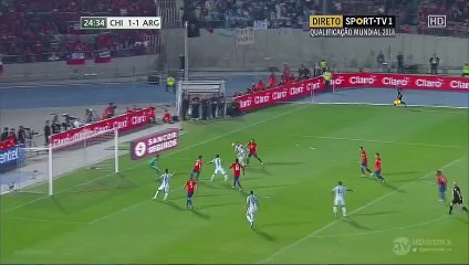 Chile vs Argentina 1-2 Match Highlights ⚽