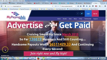 My Paying Ads - How To Click For Cash
