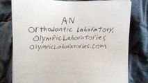 Introducing An Orthodontic a Laboratory, Olympic Laboratories