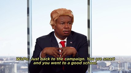 The Daily Show - Donald Trump Speaks to the Washington Post- A Dramatic Reenactment -