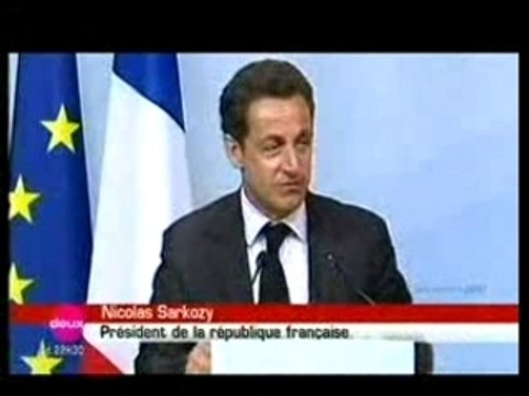 SARKOZY BOURRé ridiculise la France au G8