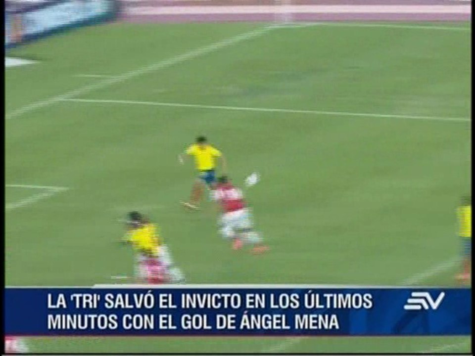 La Tri empata con Paraguay