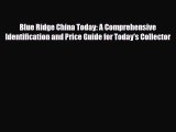 Read ‪Blue Ridge China Today: A Comprehensive Identification and Price Guide for Today's Collector‬