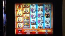 ZEUS II Slot Machine with BONUS RETRIGGERED and SUPER RESPINS Las Vegas Casino