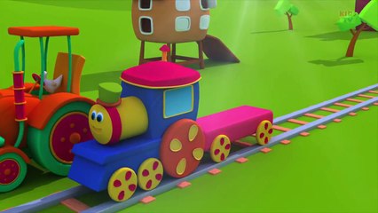 Bob, The Train | Went To The Farm | Old MacDonald | Animal Sound Song