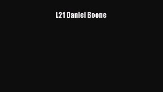 Read L21 Daniel Boone PDF Free