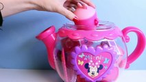 Minnie Mouse Bow-tique Play Doh Tea Playset Disney Junior Mickey Mouse Toys Juego de Té P