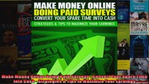 Make Money Online Doing Paid Surveys  Convert Your Spare Time Into Cash  Strategies