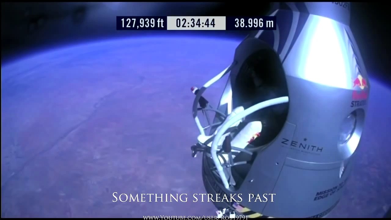 UFO & Felix Baumgartner 14.10.2012