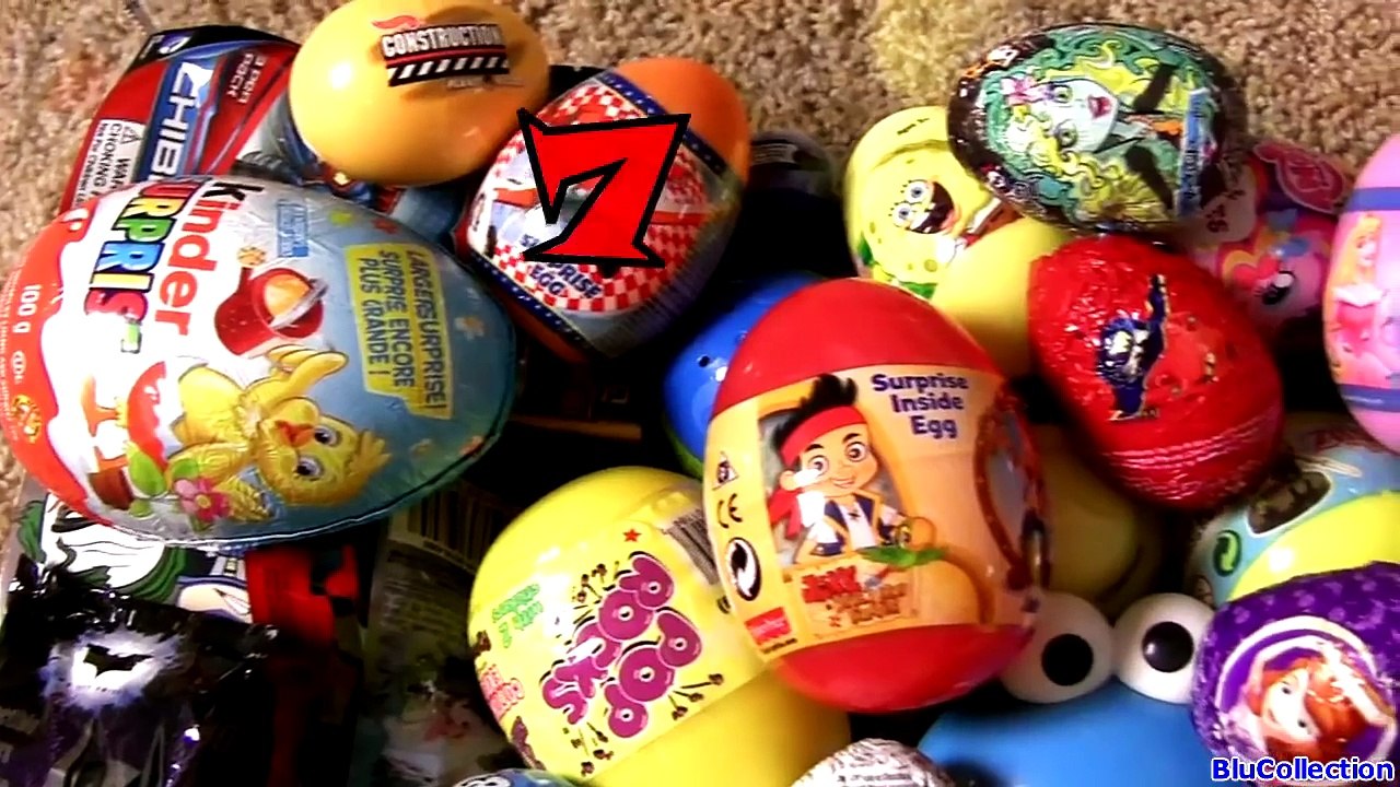 Huge 75 Huevos Sorpresa Paw Patrol Pocoyo Peppa MonsterHigh Frozen BubbleGuppies Play-Doh