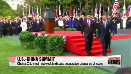 Obama, Xi to meet next week in Washington