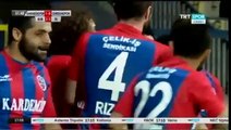 Karabükspor 1-0 Giresunspor Maç Özeti golleri izle 17 Ocak 2016