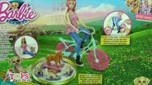 Barbie pa[ s e ]a en Bicicleta con sus perritos ⓋⒾⒹéⓄ