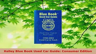 Download  Kelley Blue Book Used Car Guide Consumer Edition Download Online