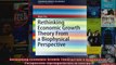 Rethinking Economic Growth Theory From a Biophysical Perspective SpringerBriefs in