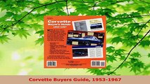 Download  Corvette Buyers Guide 19531967 Ebook