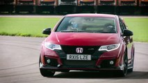 Honda Civic Type R vs VW Golf R Top Gear: Drag Races