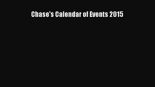 Read Chase's Calendar of Events 2015 PDF