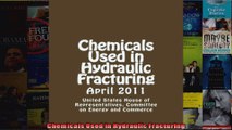 Chemicals Used in Hydraulic Fracturing