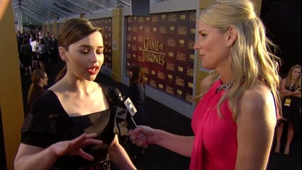 #GoTPremiereSF Live Stream: Emilia Clarke (HBO)