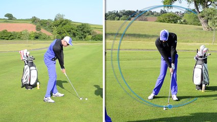 THE BEST GOLF TIP TO STRIKE YOUR IRONS PURE!!