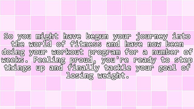 Exercises and Workouts - How To Turn A Regular Workout Into A Fat Burning One!