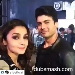 Fawad Khan Funny dubsmash with Aliya Bhatt - Dubmash-hdmovize.com