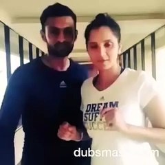 Shoaib Malik & Sania Mirza Dubmash - Dubmash-hdmovize.com