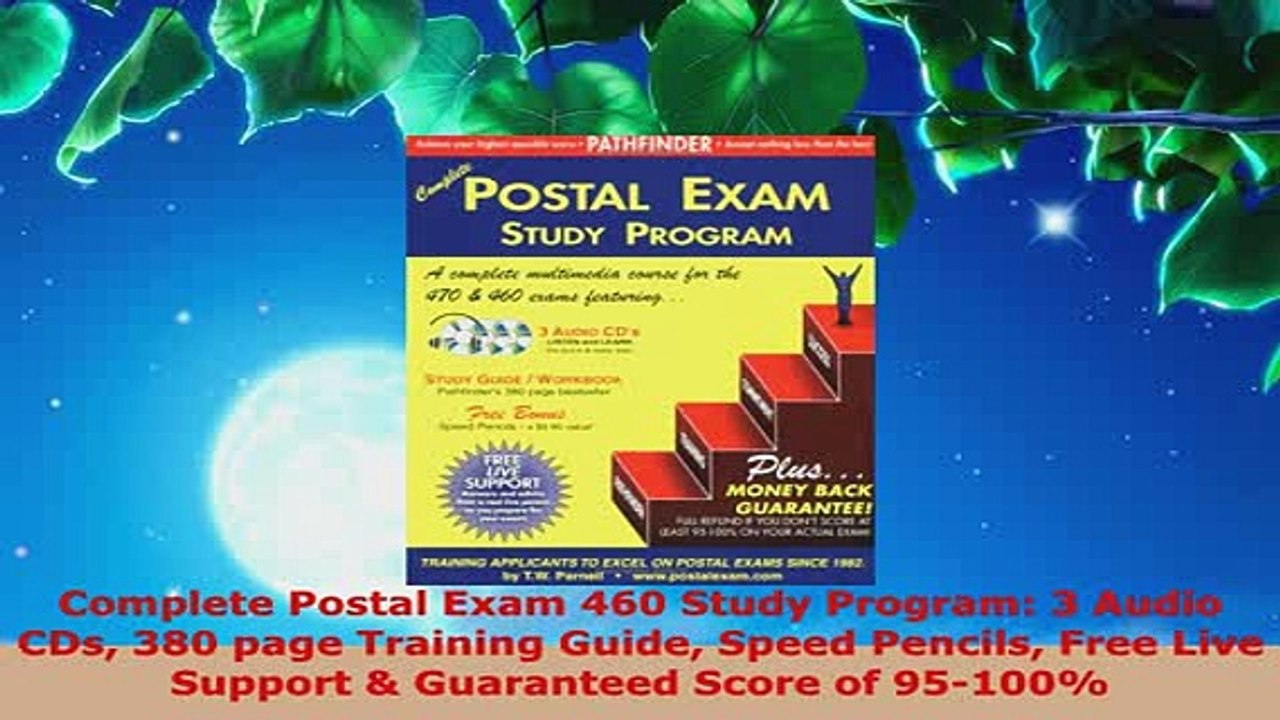 Download  Complete Postal Exam 460 Study Program 3 Audio CDs 380 page Training Guide Speed Pencils Read Online