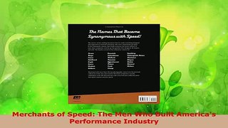 PDF  Merchants of Speed The Men Who Built Americas Performance Industry Read Online