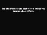 [Download PDF] The World Almanac and Book of Facts 2013 (World Almanac & Book of Facts) PDF