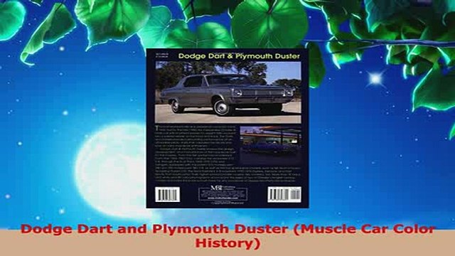 PDF Dodge Dart and Plymouth Duster Muscle Car Color History Ebook