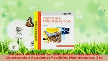 PDF  Student Workbook for Standifords Residential Construction Academy Facilities Maintenance Download Full Ebook