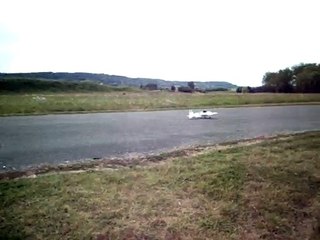 crash rc plane