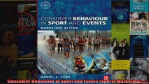 Consumer Behaviour in Sport and Events Sports Marketing
