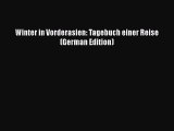 Read Winter in Vorderasien: Tagebuch einer Reise (German Edition) Ebook