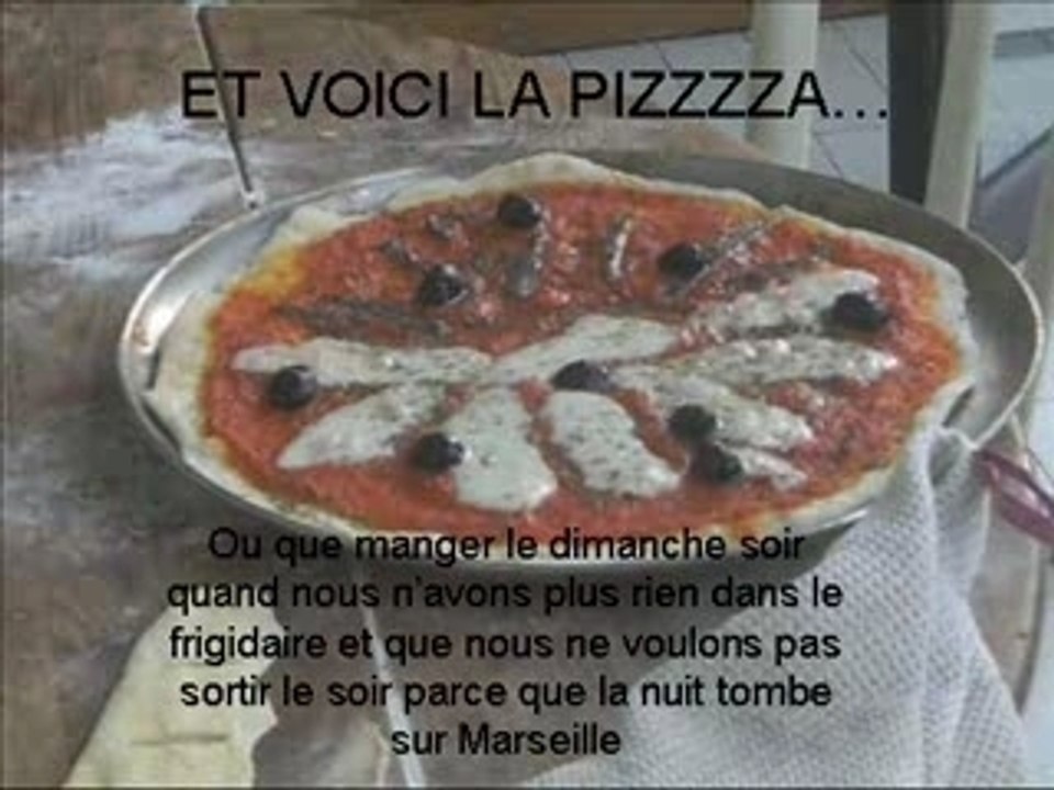 la pizza du dimanche soir