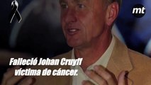 Falleció Johan Cruyff víctima de cáncer