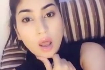 Hello guys i'm more , in morning Qandeel Baloch