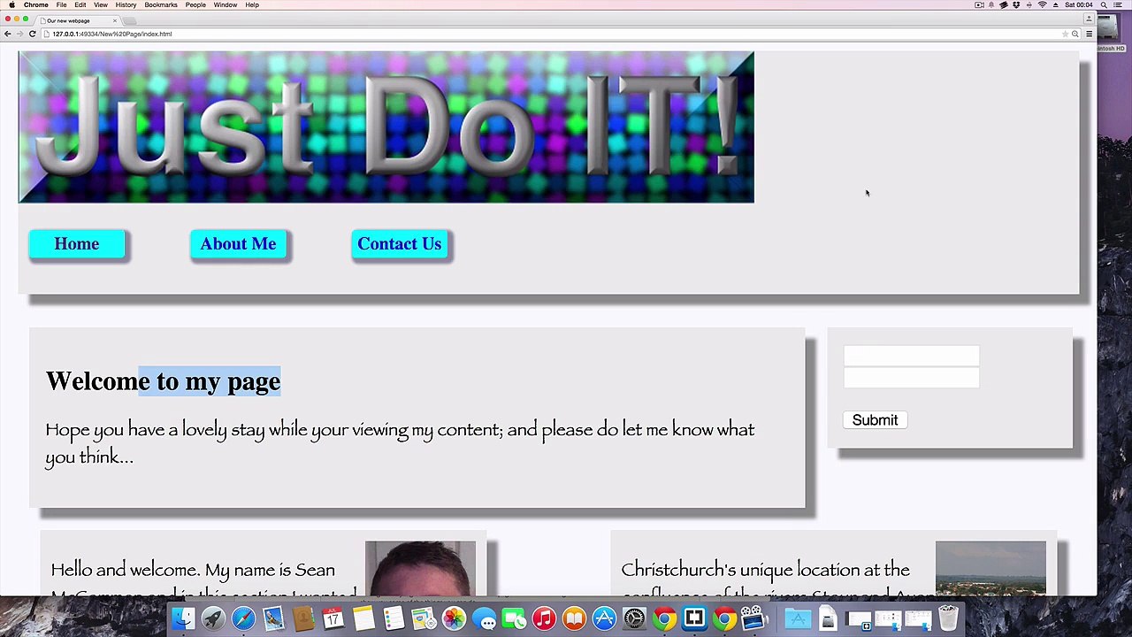 Introduction to HTML5 CSS3 and PHP