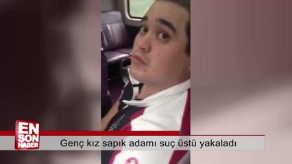 Etek altı görüntüsünü çeken sapığı suçüstü yakaladı