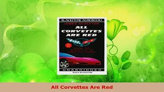 PDF  All Corvettes Are Red Ebook