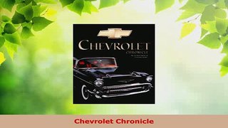 PDF  Chevrolet Chronicle Ebook