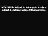 Download BROCKHAUSEN Malbuch Bd. 3 - Das große Mandala-Malbuch: Osterherzen (Volume 3) (German