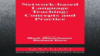 Read Network based Language Teaching  Concepts and Practice  Cambridge Applied Linguistics  Ebook