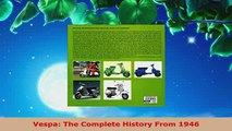 PDF  Vespa The Complete History From 1946 Read Online